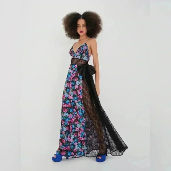 NWT FOR LOVE & LEMONS - MARLEY MAXI DRESS - Picture 1 of 5